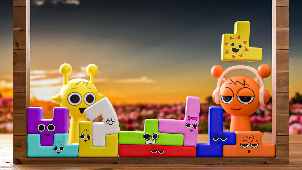 Viral Hexominoes: Soft Sprunki Faces in Action!