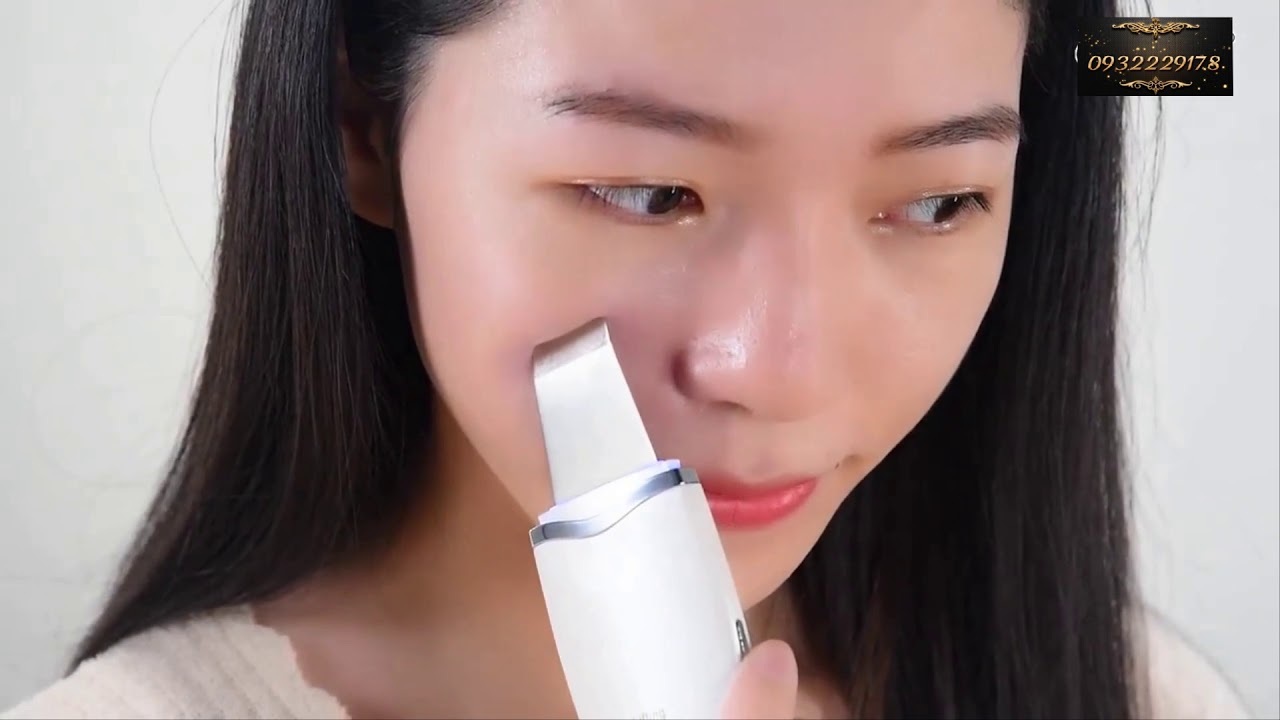 Tẩy da chết tại nh&agrave; bằng m&aacute;y Scubber