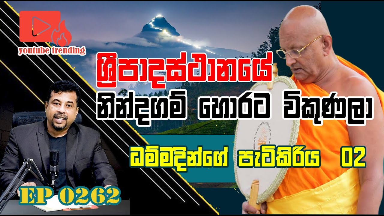 EP 0260 | ශ්‍රීපාදයේ ඉඩම් විකුණලා || ධම්මදින්නගේ පැටිකිරිය #saliyat  #sripadaya #follwers