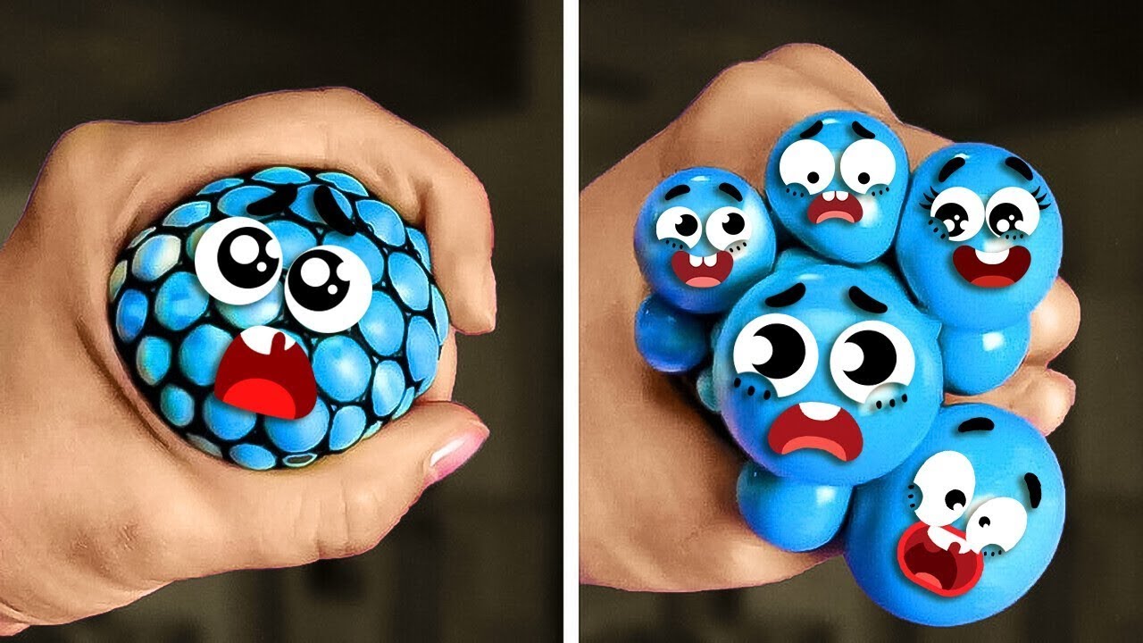 🧸 Los Doodles Más Divertidos: Squishies, Fidgets y Caos Total 💥