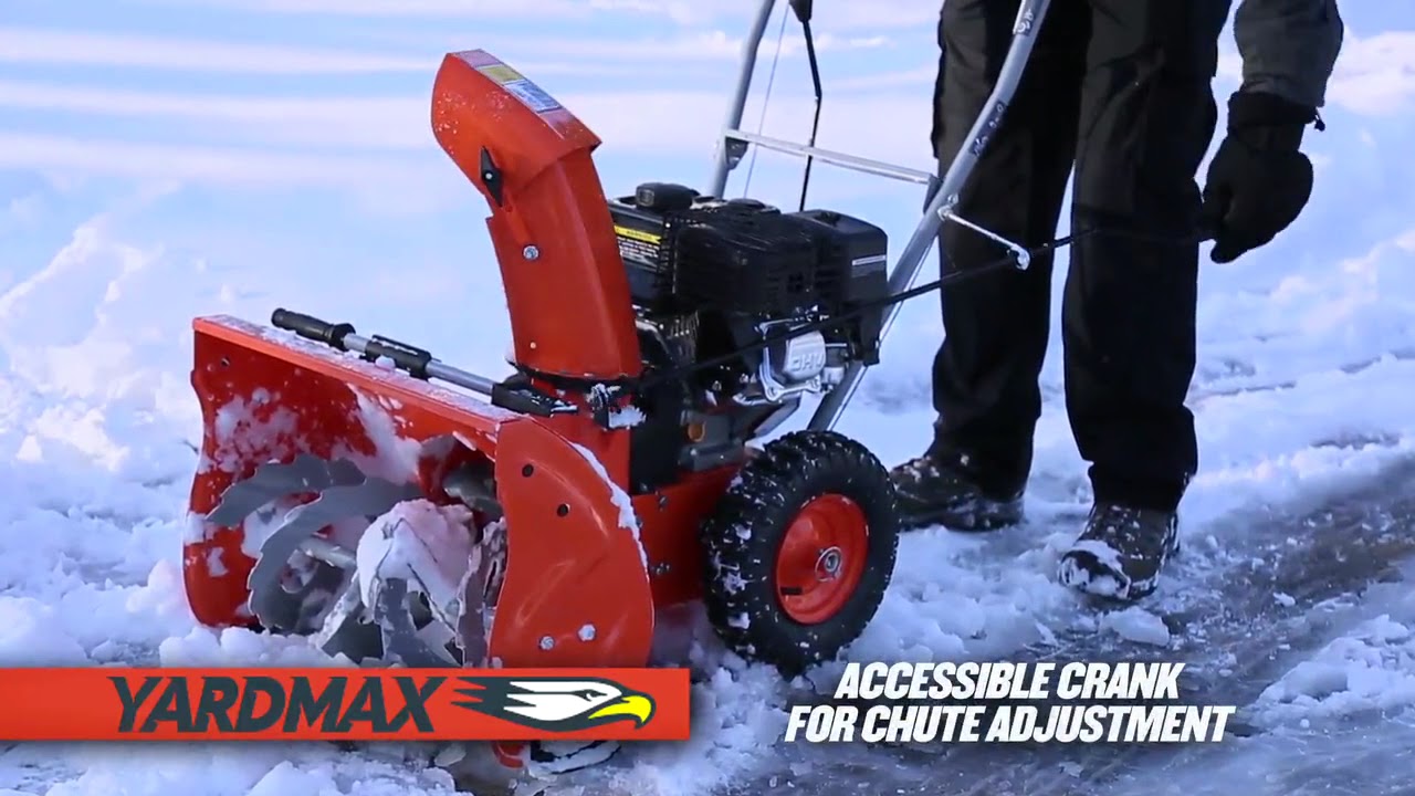 YARDMAX® 22" 2-Stage Snowblower