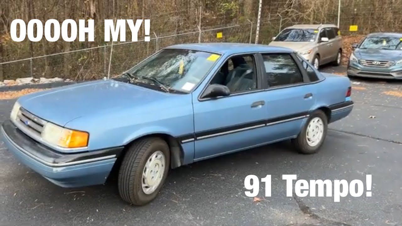 Находка на аукционе! Ford Tempo 1991 года, обзор и тест-драйв, продан за 400 долларов!