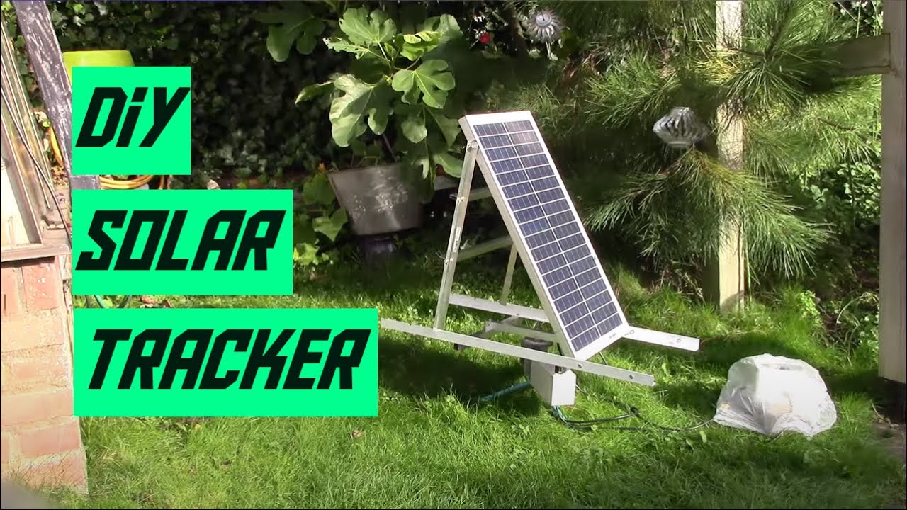 Making a sun-tracking solar panel