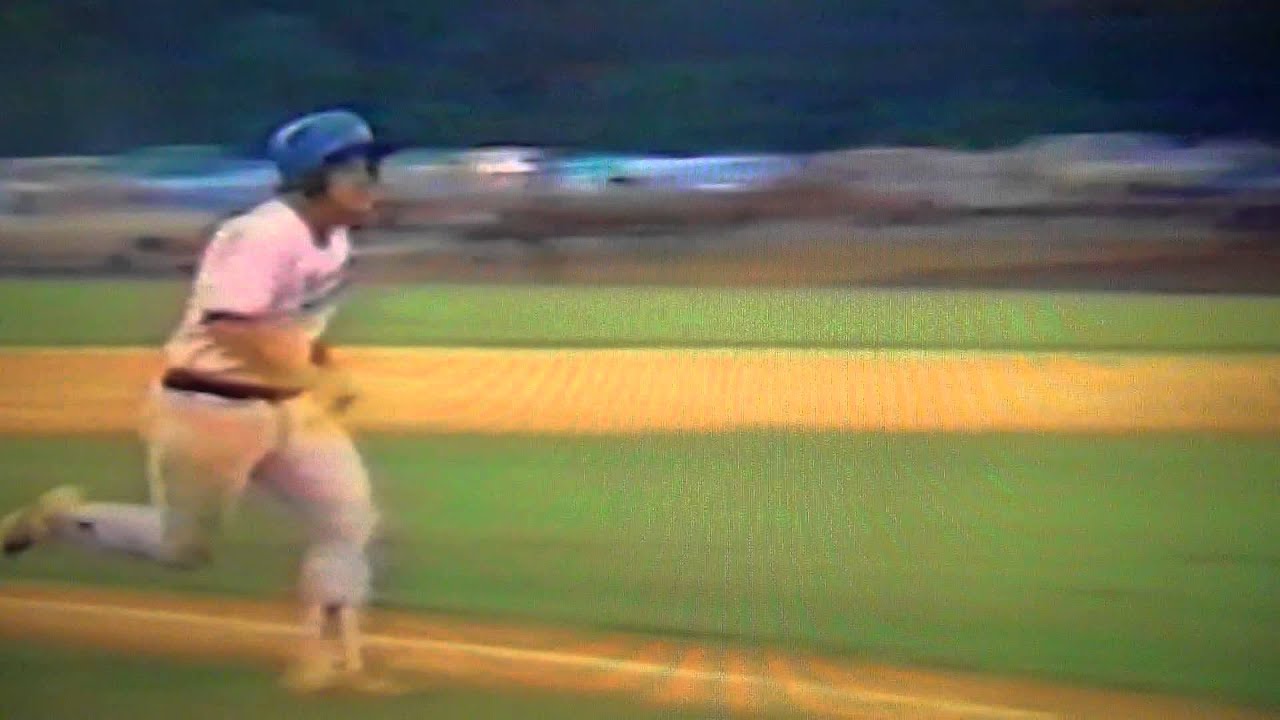 Runner Slides Face First Into Home Plate!