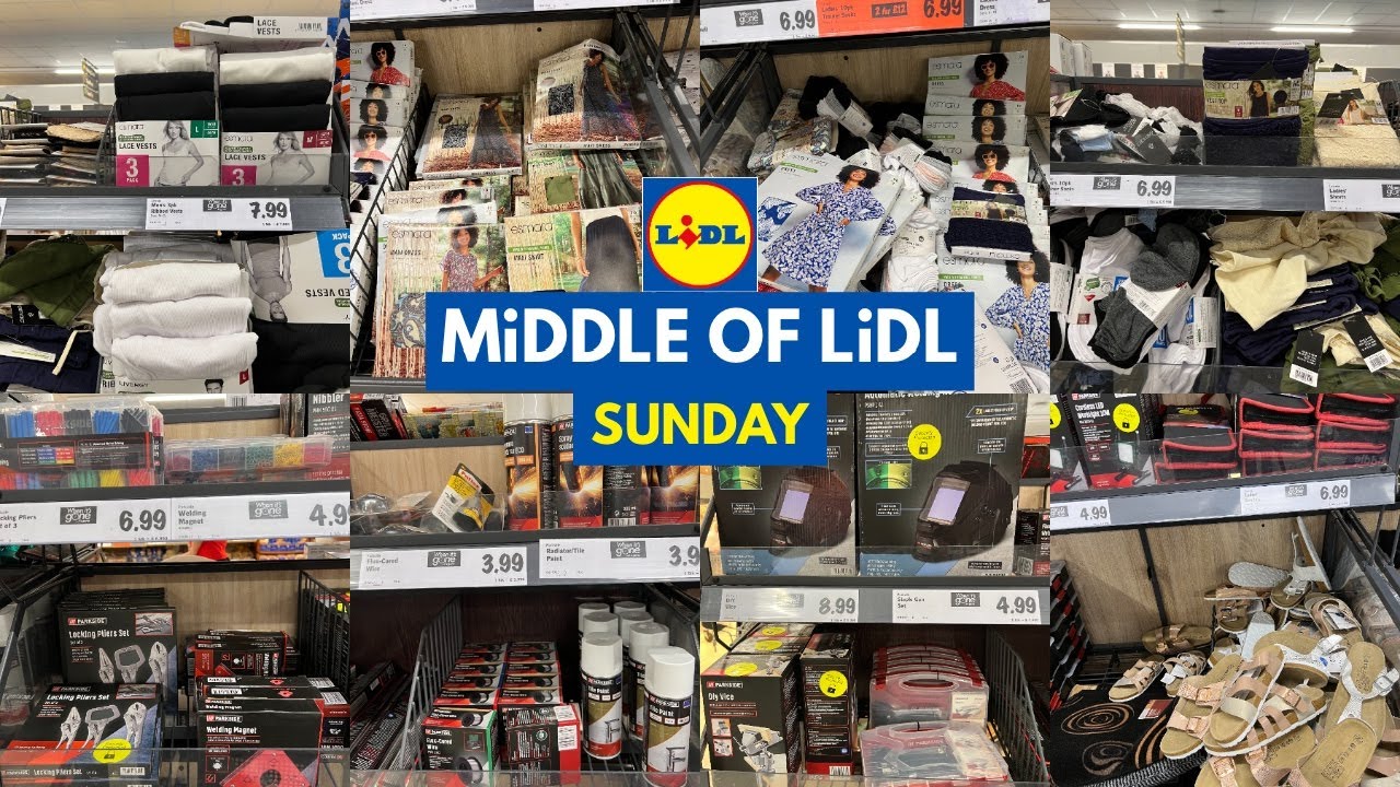 WHAT&rsquo;S NEW IN MIDDLE OF LIDL THIS WEEK SUNDAY 25 JUNE 2023 | LIDL HAUL | TRAVELANDSHOP WITH ME