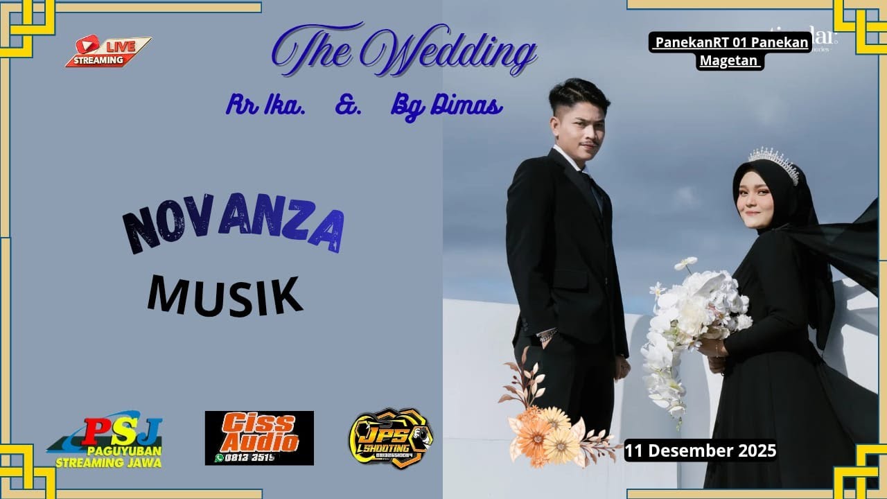 Live Novansa Music - Wedding Ika & Dimas - Ciss Audio - JPS Shooting