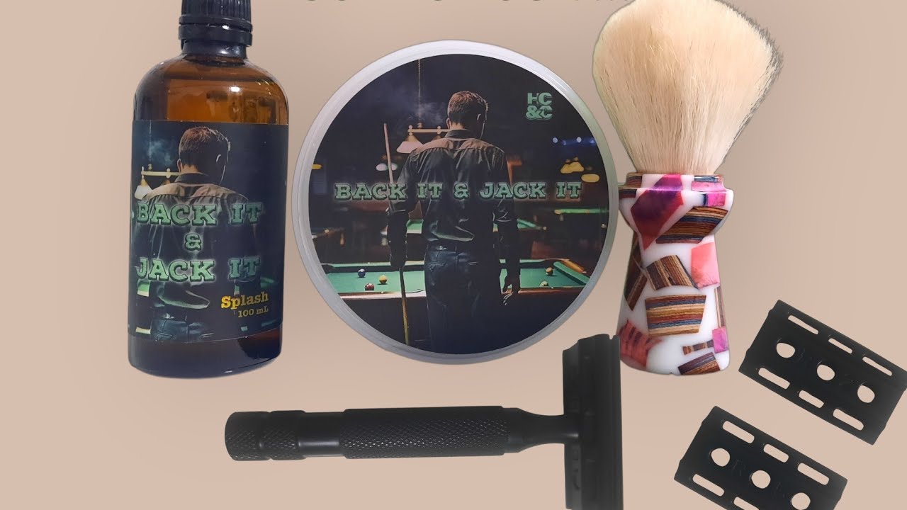 145.💈 ROCKWELL 6S / HC&C BACK IT & JACK IT / BOTI BRUSH GDMG 24 mm.