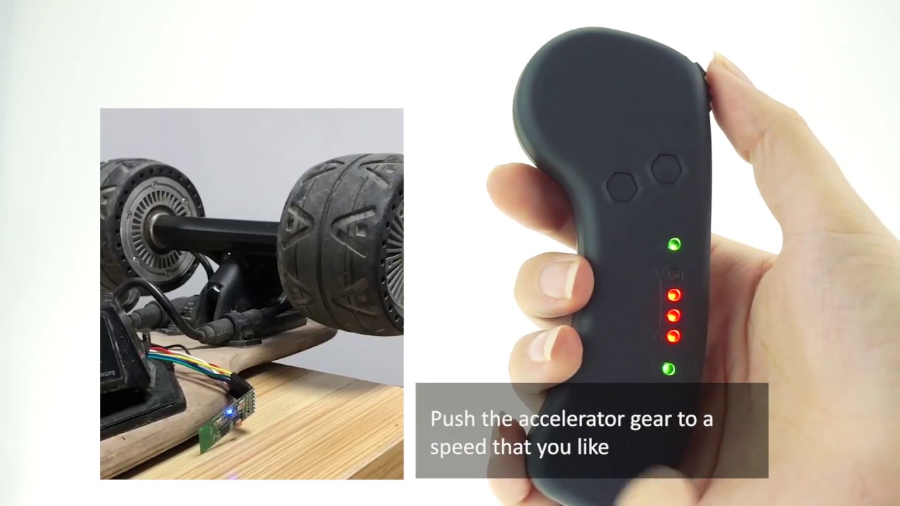 2 4GHZ remote VX1 function tutorial for DIY electric skateboard | Flipsky
