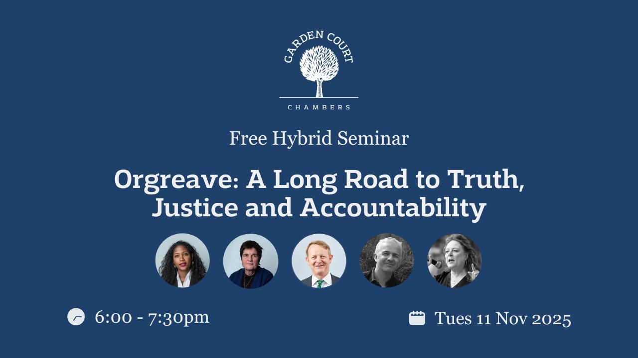 Orgreave: A Long Road to Truth Justice and Accountability - 11 November 2025