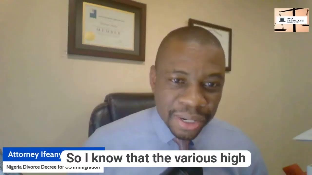 Is your Nigeria Divorce Decree fake just because USCIS says it is fake?