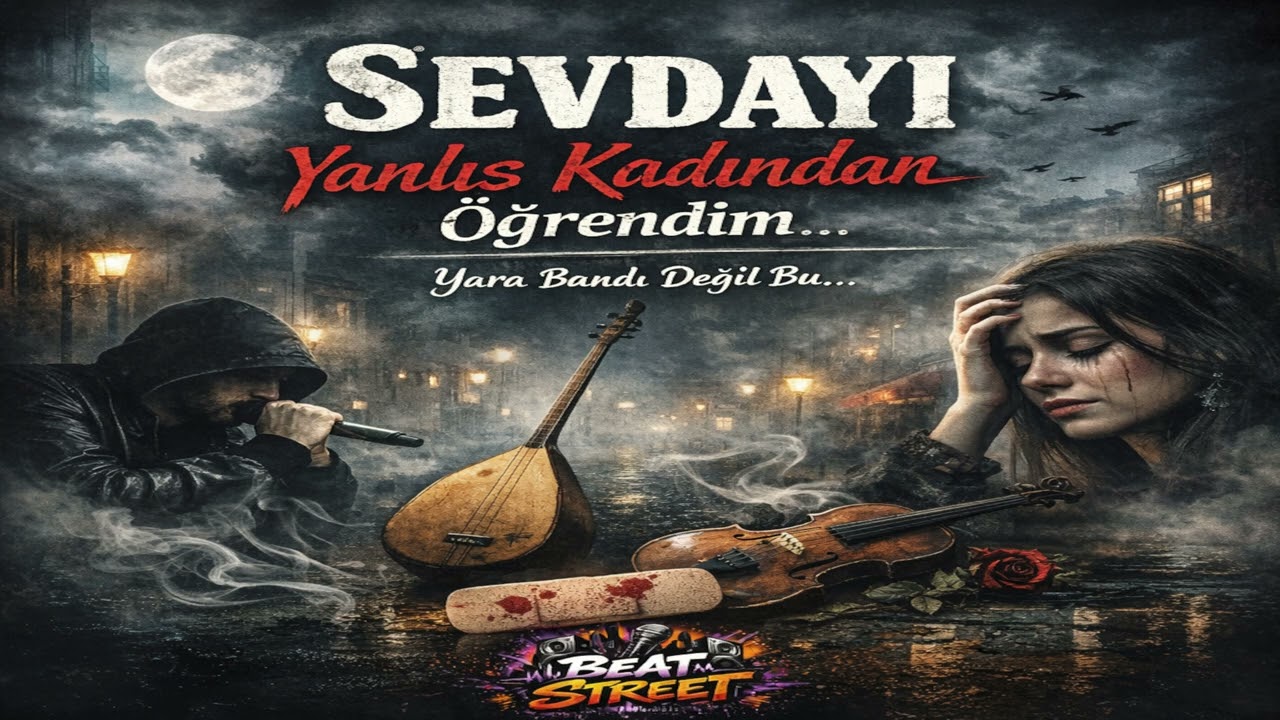 Sevdayı Yanlış Kadından Öğrendim | Yara Bandı Değil Bu… (Karanlık Rap & Arabesk)