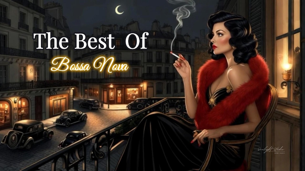 Paris Night Balcony | Bossa Nova Jazz for Relax