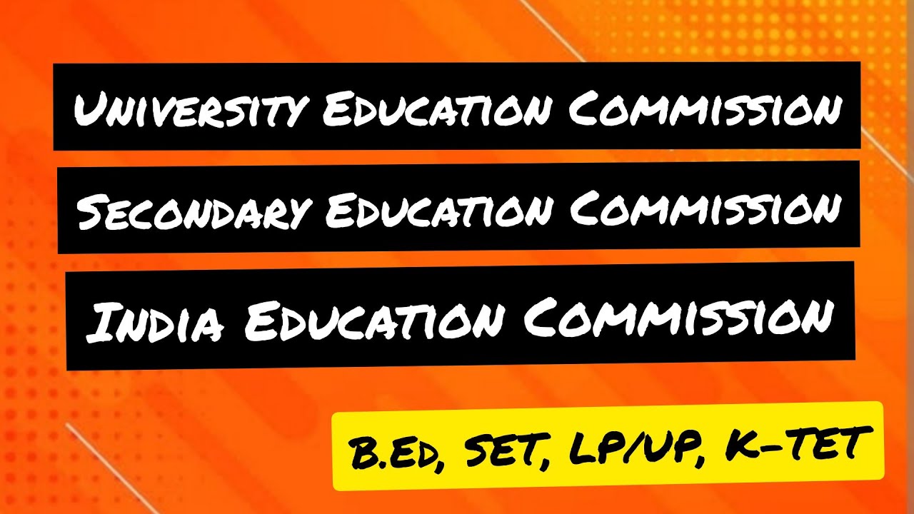 RECOMMENDATIONS OF DIFFERENT COMMISSIONS @EasyScodes