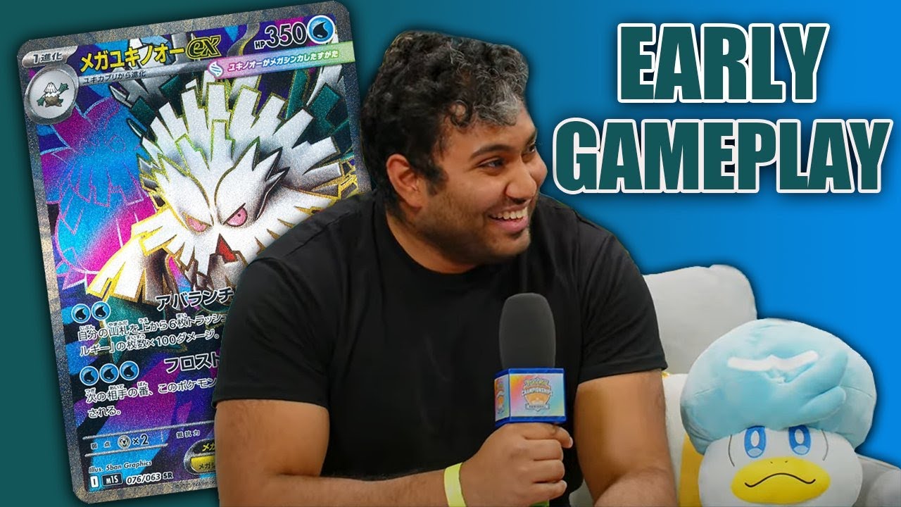 Mega Abomasnow EX EARLY Gameplay and Decklist!
