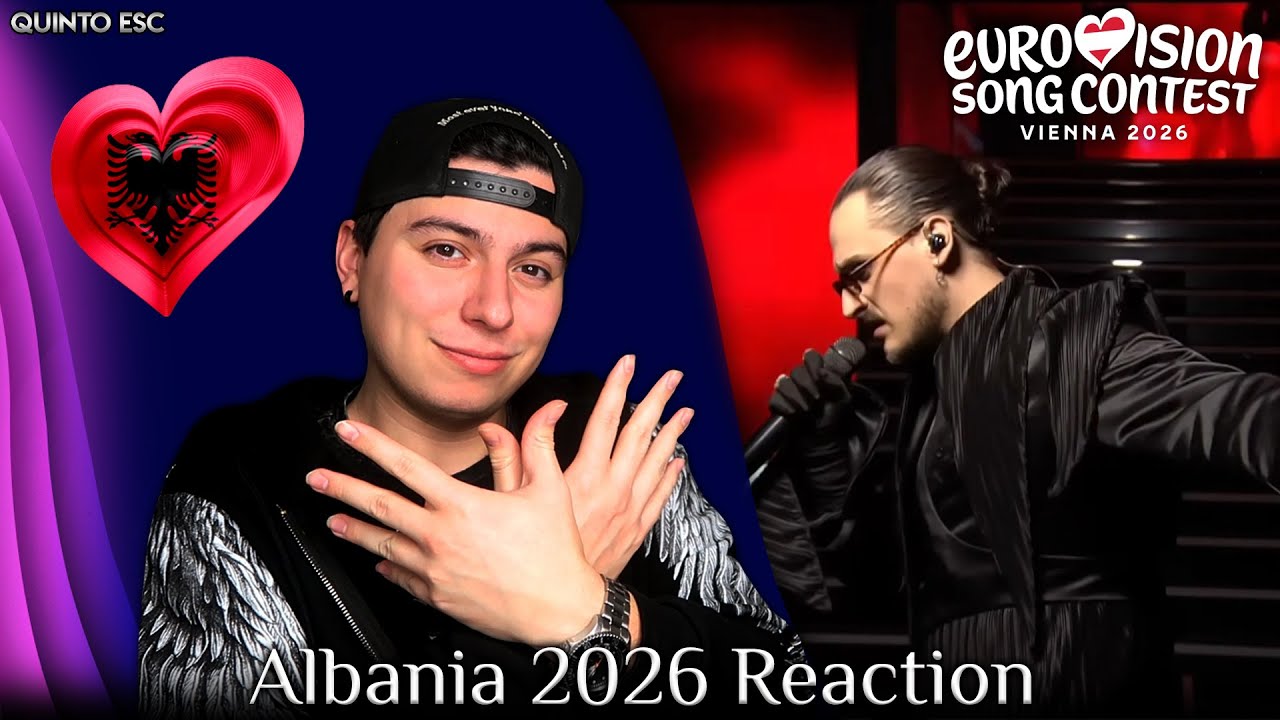 Alis - Nân Reaction - Eurovision 2026(Albania) - Quinto ESC