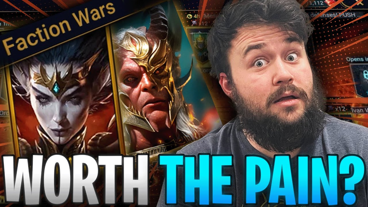 INSANE UPDATE!! Faction Wars HARD MODE Is BRUTAL! | Raid Shadow Legends