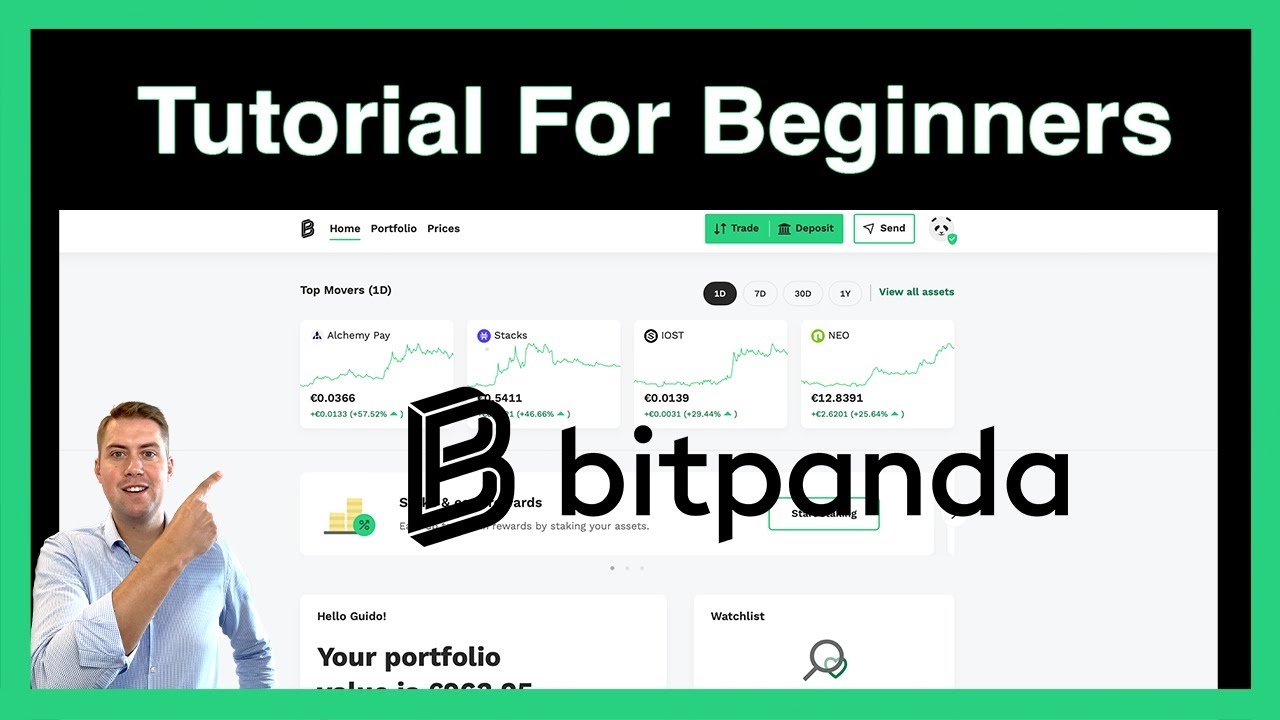 Bitpanda Tutorial for Beginners ✅