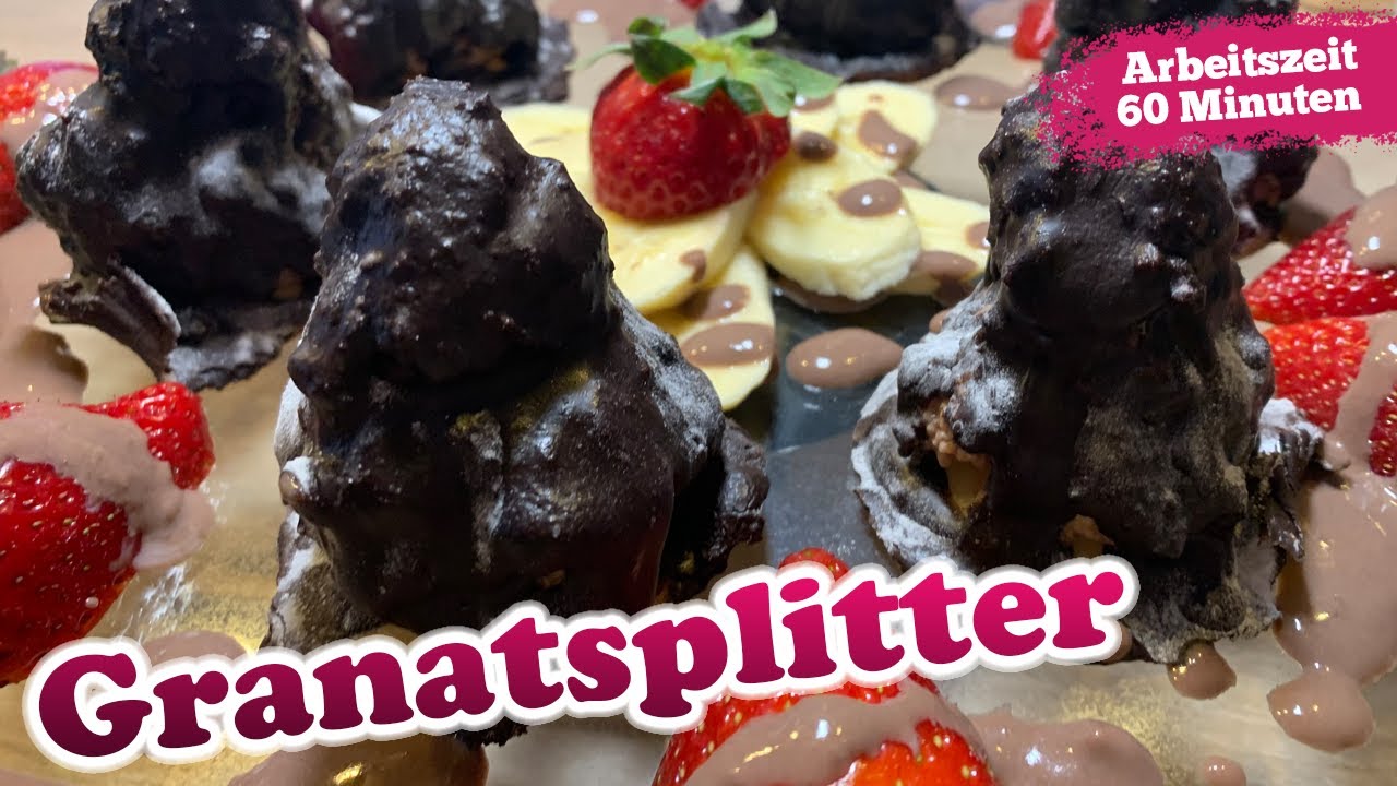 Granatsplitter | Nachtisch zum Nachmachen [REZEPT] #kindgerecht #dessert #rezept #chocolate