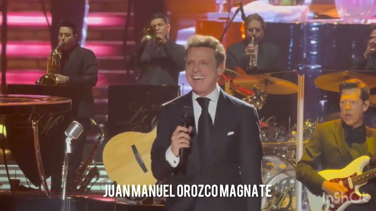 LUIS MIGUEL “Opening Será Que No Me Amas” TOUR 2024 BA ARGENTINA 🇦🇷 09 03 2024