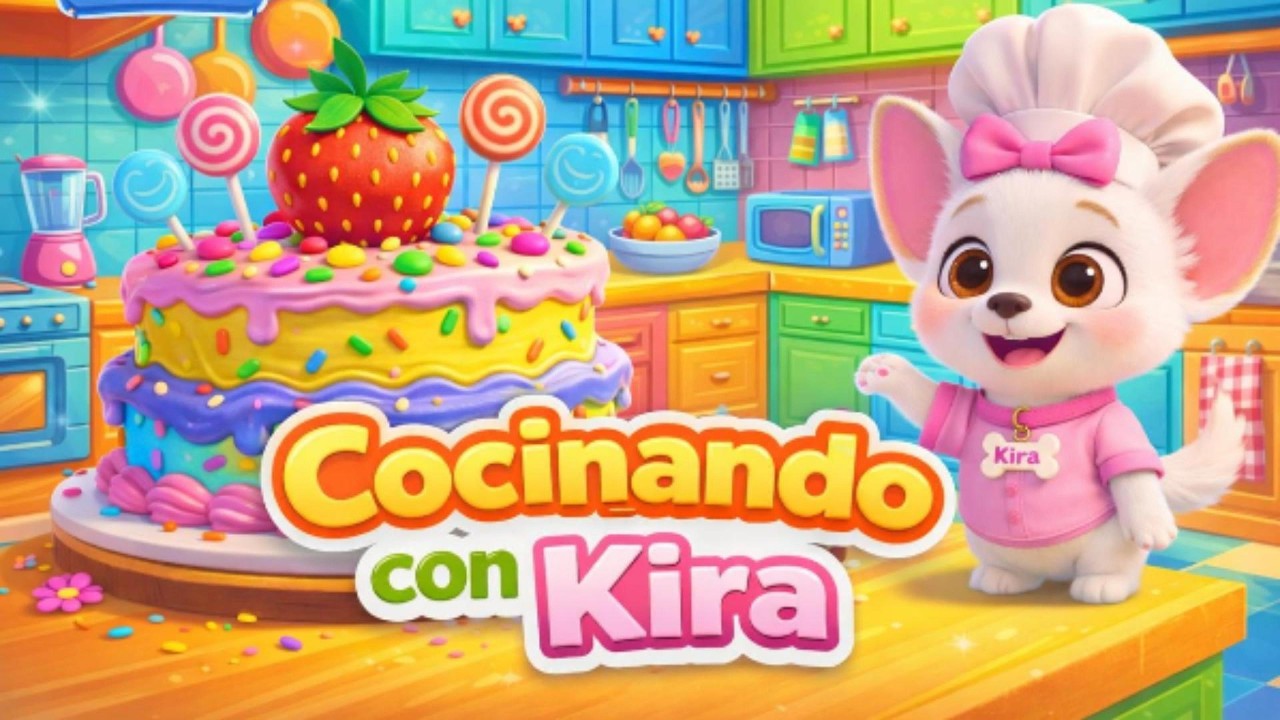 Cocinando con Kira 🎂I Canciones infantiles