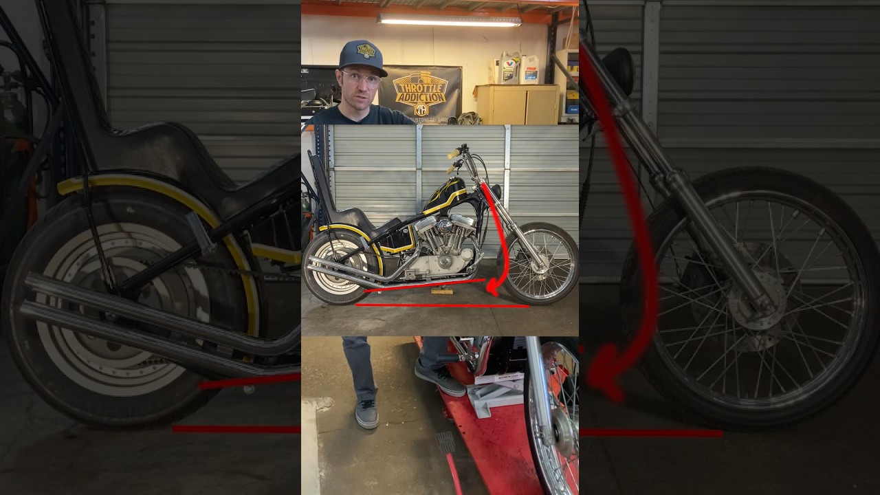 Как удлинить вилку Sportster ЛЕГКО! Экономьте деньги с этим набором для удлинения.