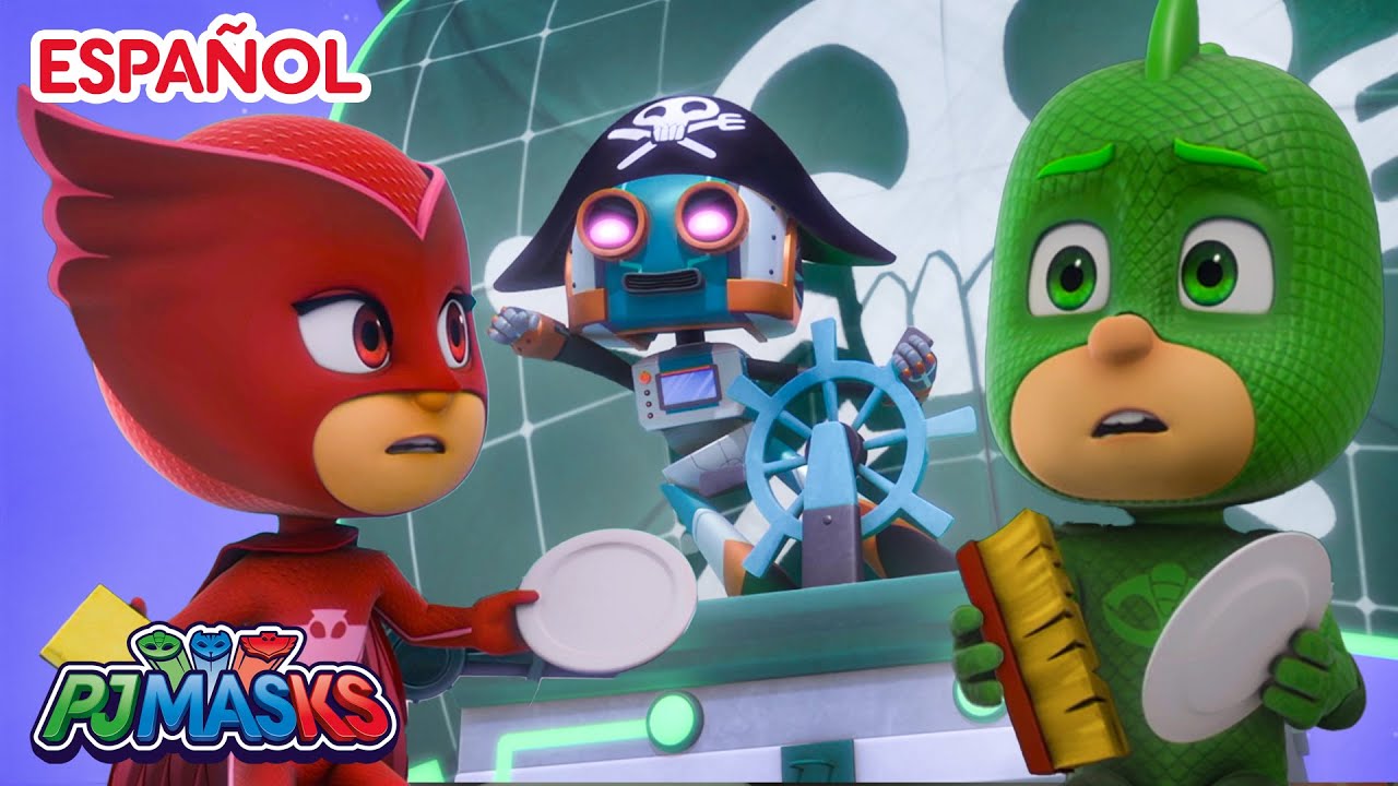 ¡Tareas Para Un Robot Malintencionado! 🤖 PJ Masks en Español episodios completos | Dibujos Animados