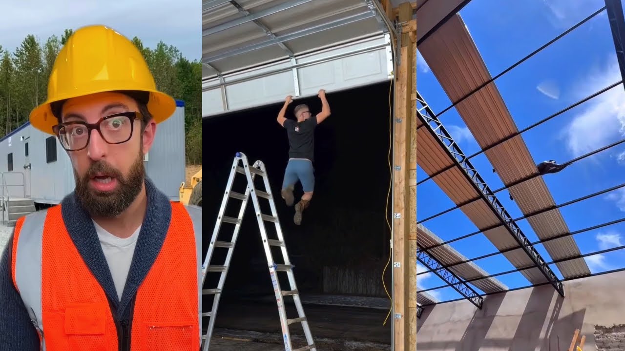 Unbelievable Workers | Working with TalentedEngineers.EP01 ✅ #adamrose #construction #workers 