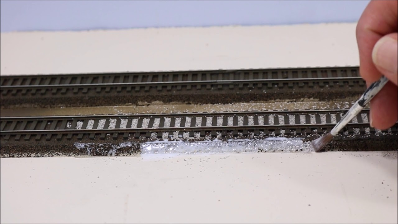 How to Ballast Track