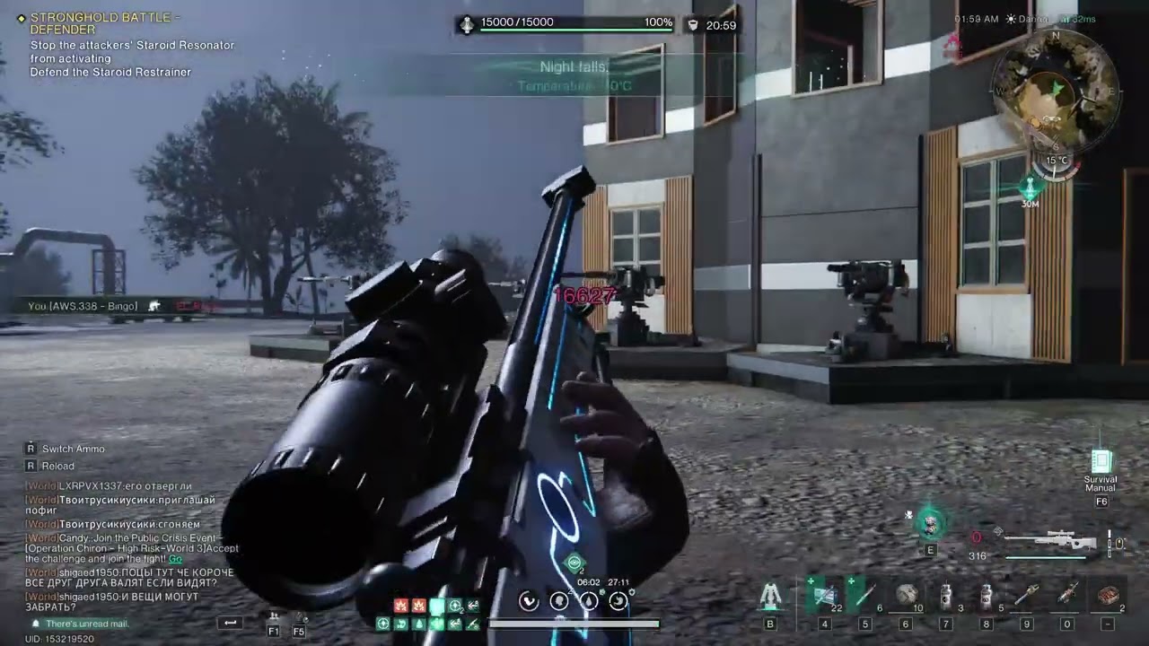 My 1st Stronghold Conquest Defend. Solo defend in Once Human pvp War. Evolution's Call