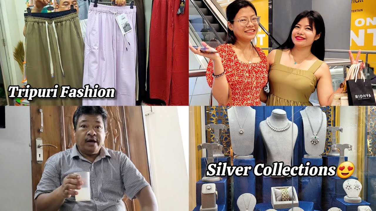 A Simple Day Out 🛍️ Silver Jewellery Shopping+Grocery Haul 🛒|| Tripura Agartala