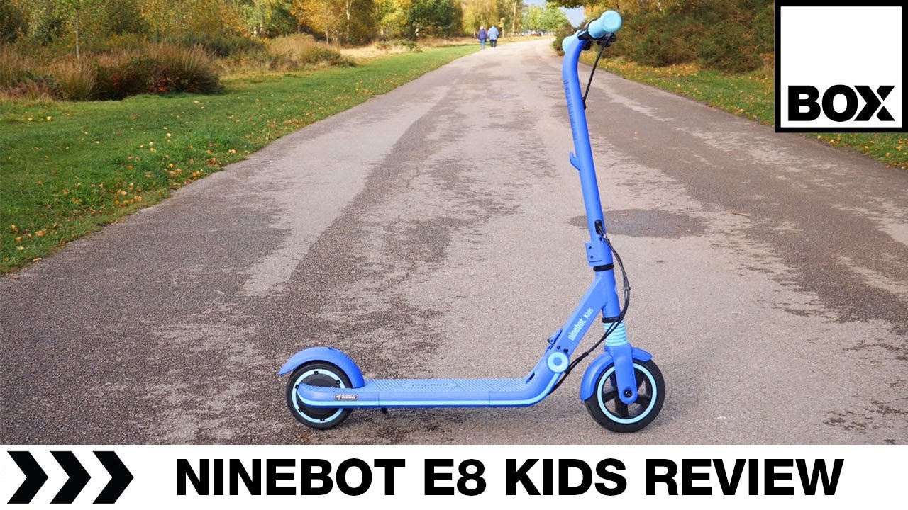 Обзор детского электросамоката Ninebot E8 &mdash; новая детская линейка Segway!