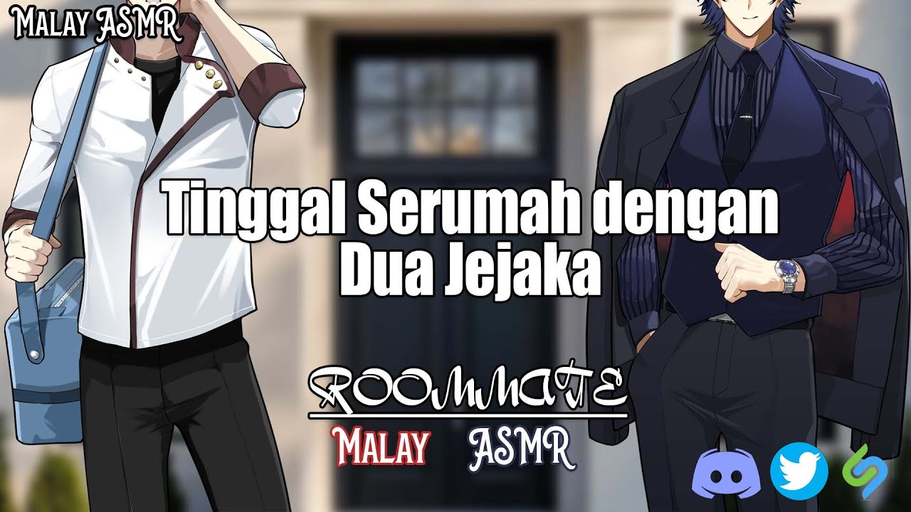 (ASMR Roommate BF) 2 Jejaka Tampan Jadi Roommate Mu?? | VA ASMR [M4F]