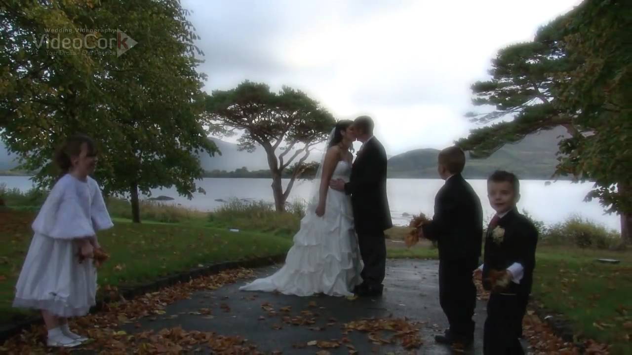 Wedding Video in Dromhall Hotel Killarney and Ross Castle Killarney Co. Kerry Ireland.