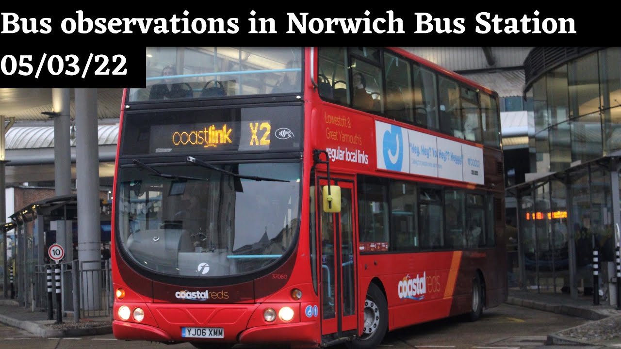 Observations at Norwich Bus Station | 05/03/22