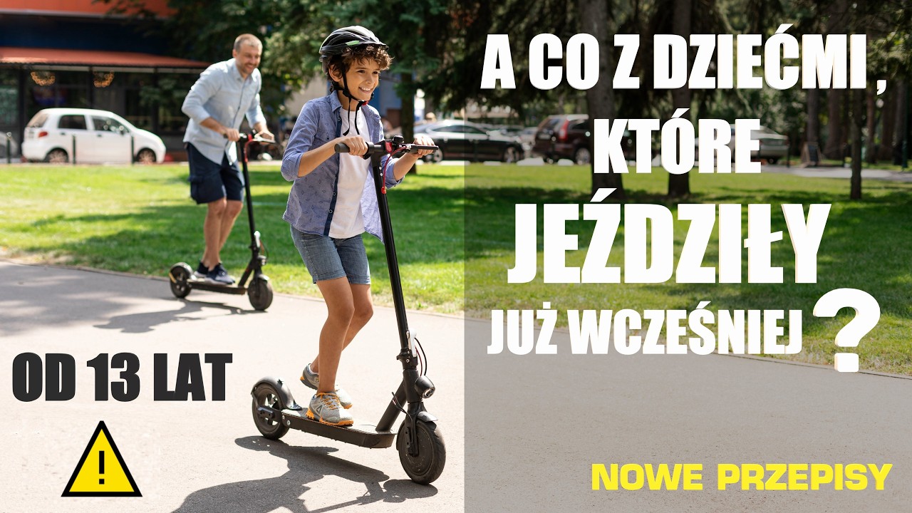 E-hulajnoga idzie w odstawkę. Dla wszystkich dzieci czy dla niektórych?
