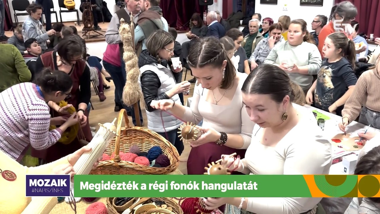Megidézték a régi fonók hangulatát – Mozaik