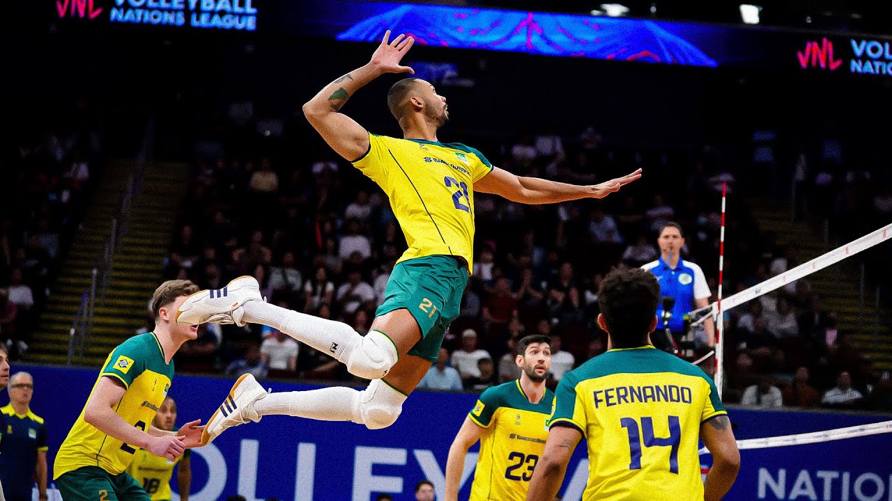 Top 50 Crazy Volleyball Pipe Attacks in VNL 2023