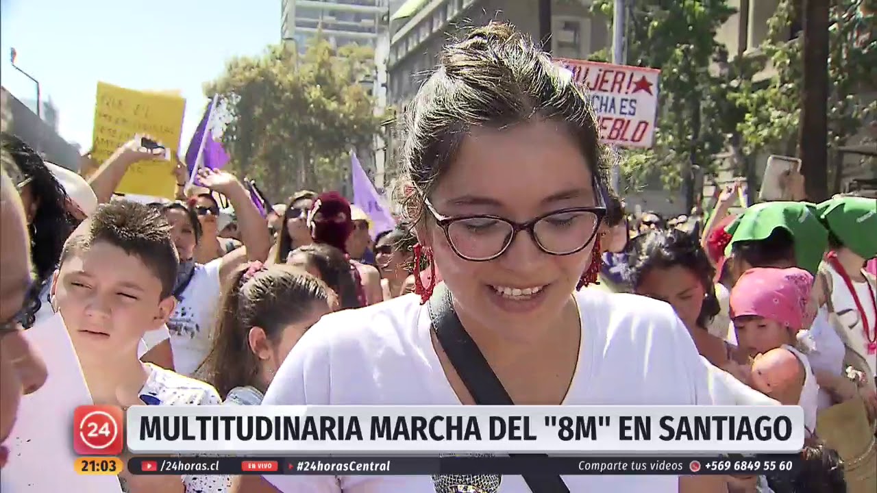 Masiva manifestación del 
