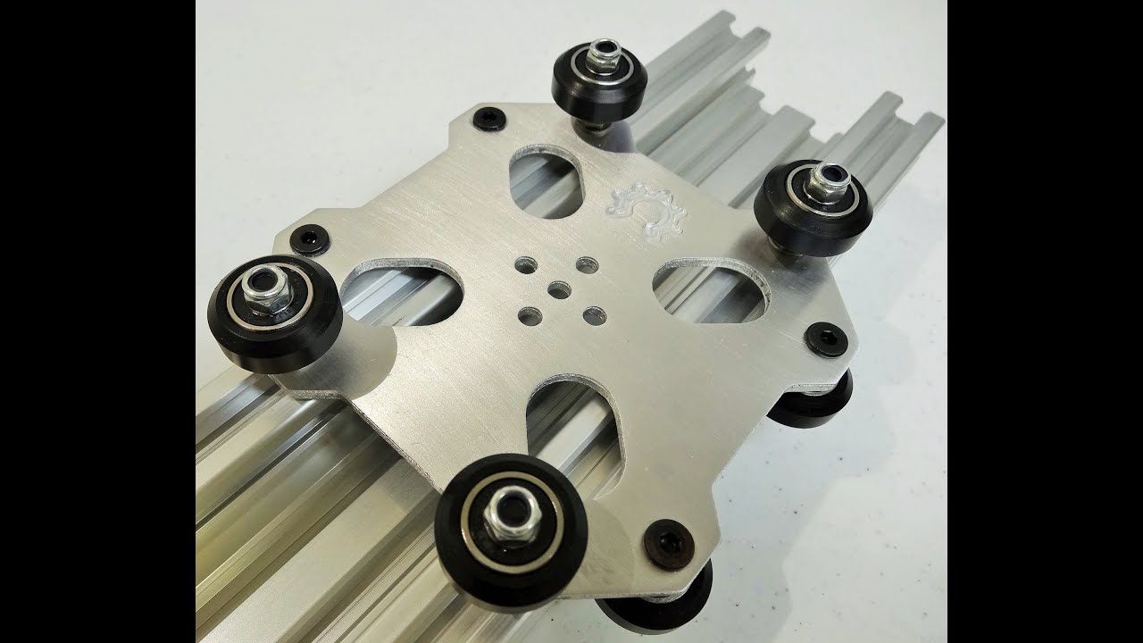 Пример резки алюминия на станке OpenBuilds® C-Beam™