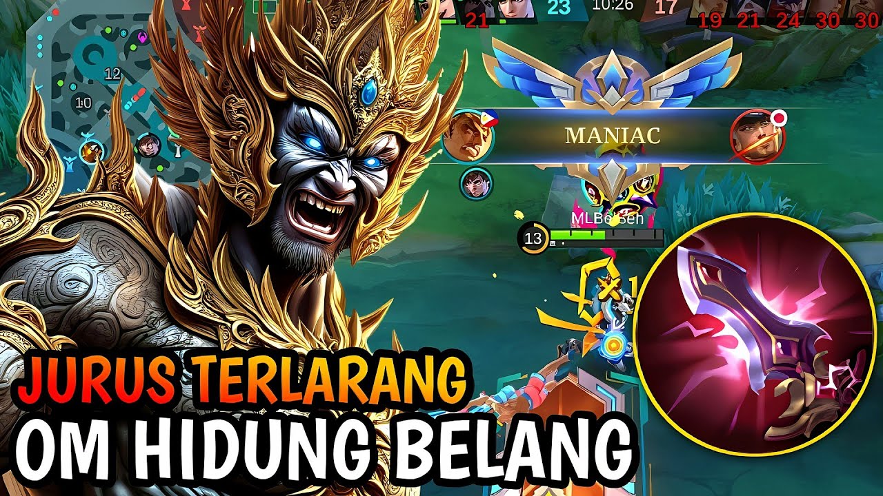 GATOT KACA 100% HERO GILA‼️DAMAGE PEDAS KARET DUA BIKIN MUSUH RATA TAK BERDAYA🤣