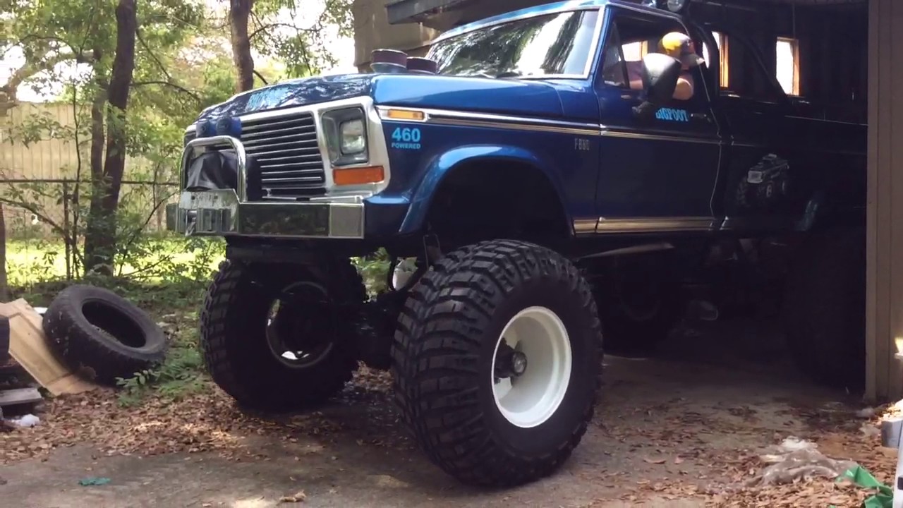Bigfoot 1 monster truck replica clone 1977 Ford Highboy F-250