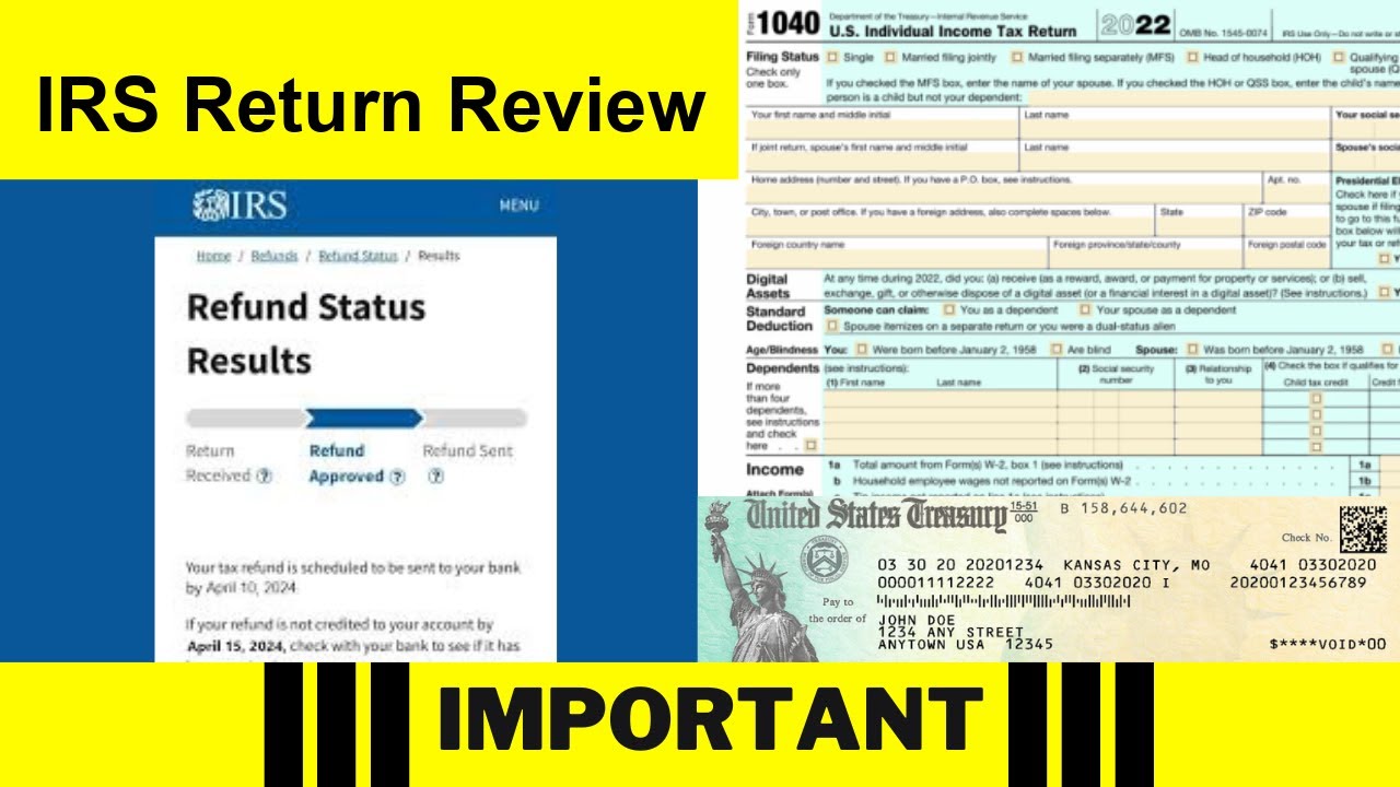 IRS Tax Topic 151 How to Handle a Return Review Code 1242