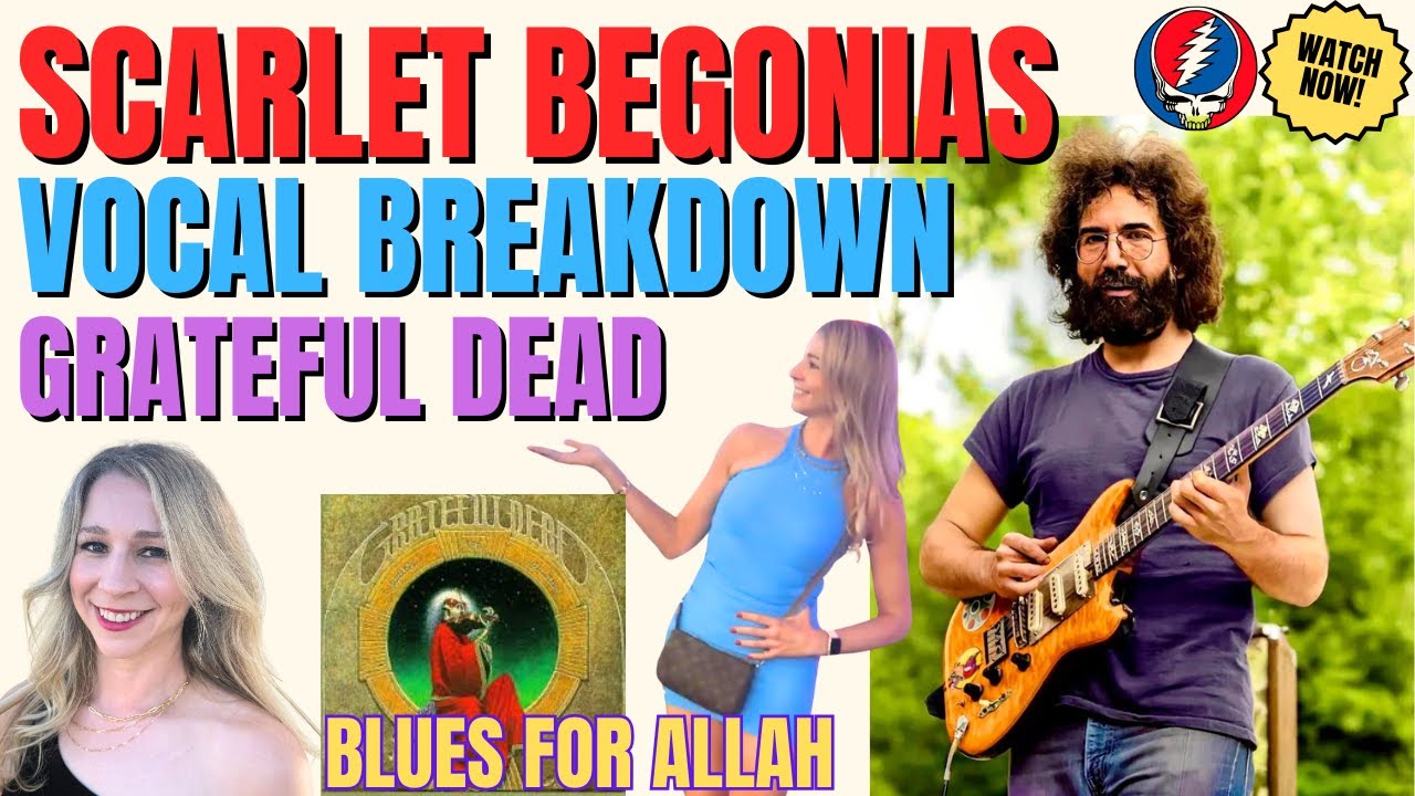 Реакция Эрики — Grateful Dead — Scarlet Begonias — Вокальная партия