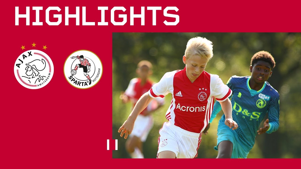 Highlights Ajax O14 - Sparta Rotterdam O14