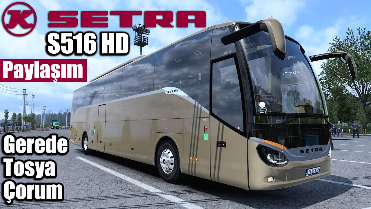 SETRA S516 HD YAYINDA // GEREDE - TOSYA - ÇORUM // BU YOLU NASIL KEŞFETMEMİŞİZ BİZ | ETS2 1.45 !!