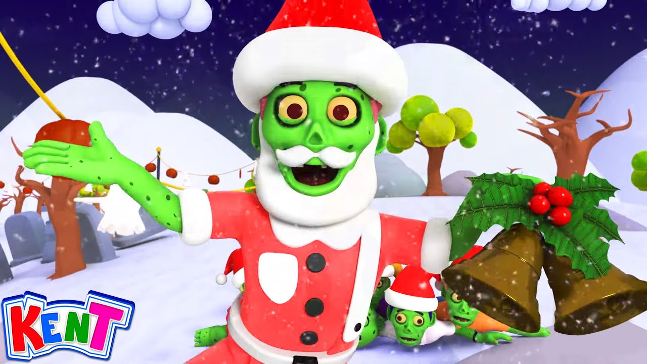 Kent The Elephant | Spooky Christmas Fun with Zombies🎄 | Christmas Songs for Kids