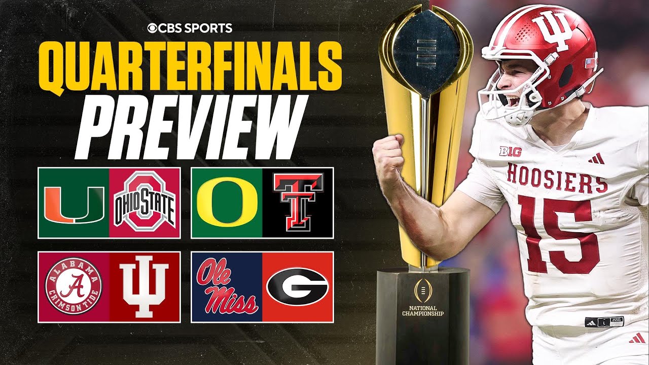 College Football Playoff Quarterfinals PREVIEW: Biggest storylines from EVERY game 👀