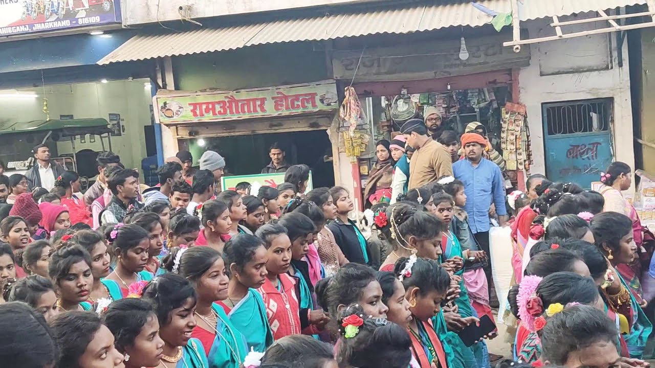 Sahibganj College Sohrai Dance Video 14/01/2020