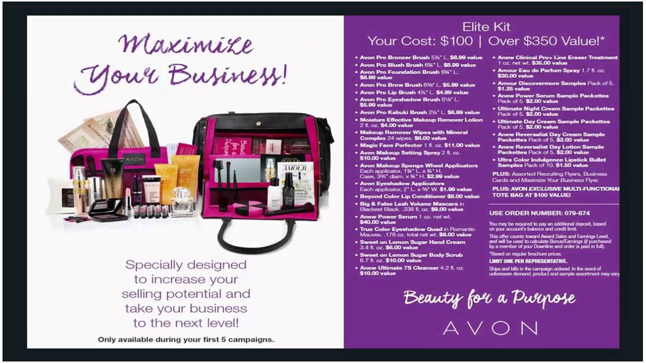 Avon New Representative Training  & Order Clinic