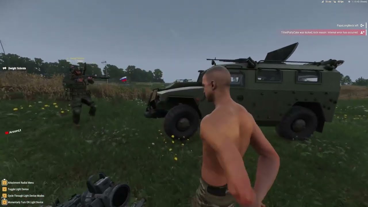 Russian's take American prisoner in ukraine (Arma Reforger
